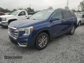 2023 GMC Terrain SLT z VIN 3GKALVEG7PL159078, wystawiony jako Copart lot #51921045 z przebiegiem 43 261 mil mil oraz Nie do naprawy • Non repairable. Historia ofert i sprzedaży dostępna na DreamBid. Obrazek 1.