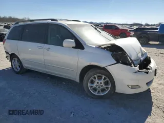 2006 Toyota Sienna XLE with VIN 5TDZA22C36S522621, listed as a Copart auction lot 47387675 with 214,500 mi miles and Salvage Title. Bid and sale history available at carsss.com. Image 4.