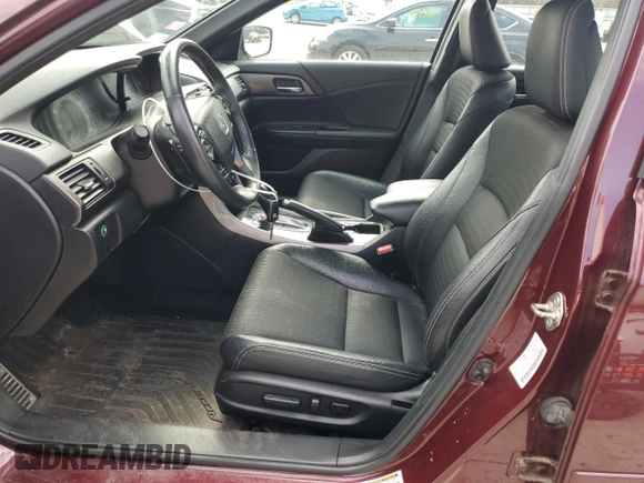 2017 Honda Accord Sedan Sport with VIN 1HGCR2F58HA000045, listed as a Copart auction lot 53127455 with 109,976 mi miles and Salvage Title. Bid and sale history available at carsss.com. Image 7.