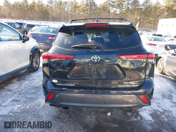 2023 Toyota Highlander L with VIN 5TDKDRBH6PS034374, listed as a IAAI auction lot 41617044 with 23,490 mi miles and . Bid and sale history available at DreamBid. Image 16.