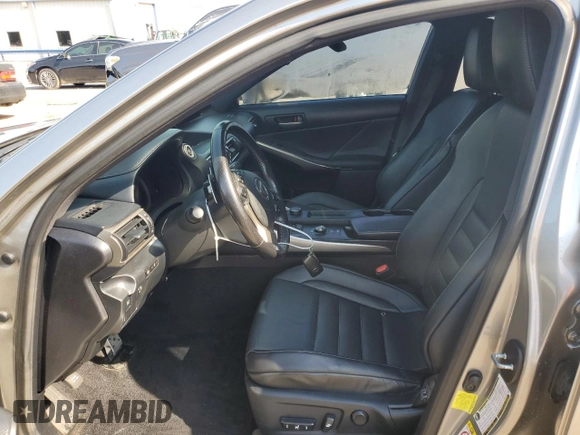 2018 Lexus IS 300 with VIN JTHBA1D2XJ5075055, listed as a Copart auction lot 52713195 with 62,597 mi miles and Salvage title. Bid and sale history available at DreamBid. Image 7.