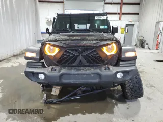 2021 Jeep Gladiator Willys with VIN 1C6HJTAG7ML595714, listed as a Copart auction lot 47096425 with 90,728 mi miles and Salvage Title. Bid and sale history available at carsss.com. Image 5.