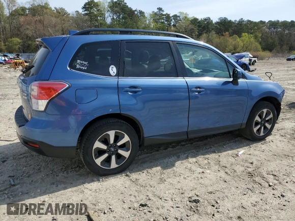 2017 Subaru Forester Limited with VIN JF2SJALC2HH501441, listed as a Copart auction lot 51919125 with 230,456 mi miles and Salvage Title. Bid and sale history available at carsss.com. Image 3.