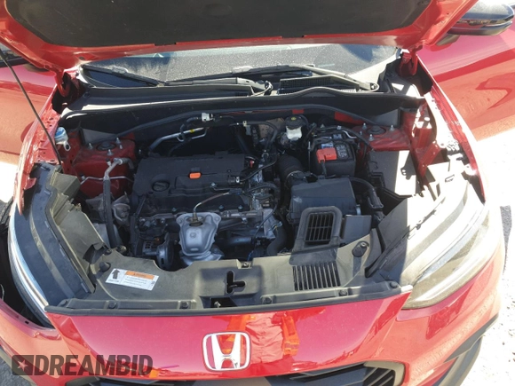 2023 Honda HR-V Sport with VIN 3CZRZ1H56PM734856, listed as a Copart auction lot 48596025 with 62,515 mi miles and Salvage Title. Bid and sale history available at carsss.com. Image 12.