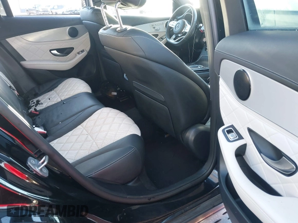 2020 Mercedes-Benz GLC 300 with VIN W1N0G8DB5LV261601, listed as a IAAI auction lot 41123293 with 51,704 mi miles and . Bid and sale history available at DreamBid. Image 8.