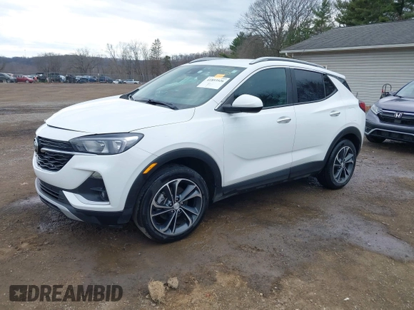 2020 Buick Encore GX Select with VIN KL4MMDSL7LB107361, listed as a IAAI auction lot 41893926 with 96,460 mi miles and . Bid and sale history available at DreamBid. Image 2.