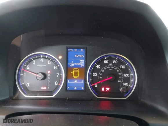 2010 Honda CR-V EX-L with VIN JHLRE4H77AC013459, listed as a IAAI auction lot 41589640 with 102,985 mi miles. Bid and sale history available at carsss.com. Image 7.