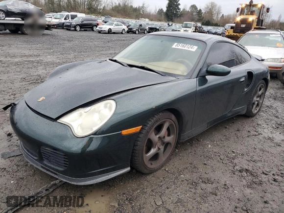 2001 Porsche 911 Carrera S with VIN WP0AB29971S687446, listed as a Copart auction lot 85160124 with 89,577 mi miles and Salvage Title. Bid and sale history available at carsss.com. Image 1.