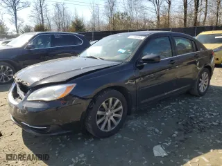 2013 Chrysler 200 Touring with VIN 1C3CCBBG5DN659554, listed as a Copart auction lot 47166865 with 119,170 mi miles and Salvage Title. Bid and sale history available at carsss.com. Image 1.