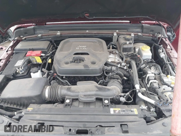 2021 Jeep Wrangler Unlimited Sahara with VIN 1C4HJXEN5MW609102, listed as a IAAI auction lot 41446454 with 31,846 mi miles and . Bid and sale history available at DreamBid. Image 10.