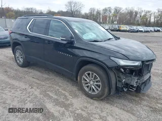 2023 Chevrolet Traverse LT Cloth z VIN 1GNEVGKW1PJ191831, wystawiony jako IAAI lot #42029094 z przebiegiem 41 381 mil mil oraz . Historia ofert i sprzedaży dostępna na DreamBid. Obrazek 1.