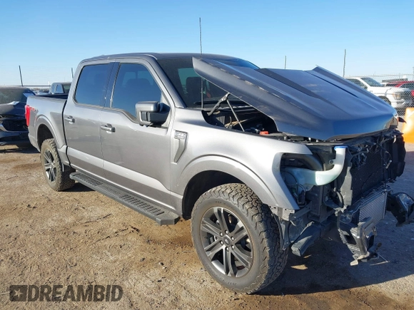 2021 Ford F-150 XL with VIN 1FTFW1E8XMFB77980, listed as a IAAI auction lot 41695579 with 42,802 mi miles. Bid and sale history available at carsss.com. Image 1.