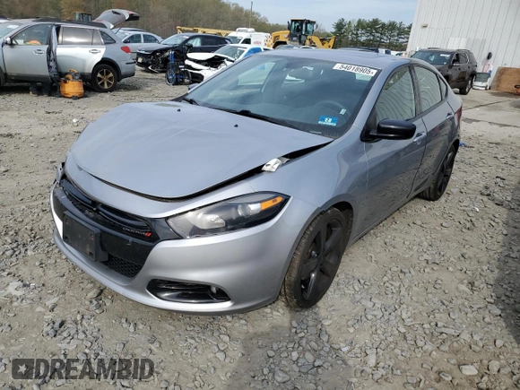 2015 Dodge Dart SXT with VIN 1C3CDFBB1FD404384, listed as a Copart auction lot 54018905 with 3,856 mi miles and Salvage Title. Bid and sale history available at DreamBid. Image 1.