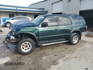 1999 Toyota 4Runner SR5 with VIN JT3GN86R8X0105288, listed as a Copart auction lot 47645575 with 197,388 mi miles and Salvage Title. Bid and sale history available at carsss.com. Image 1.