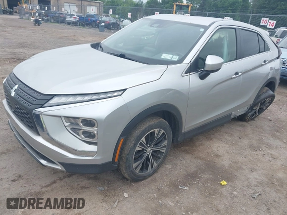 2022 Mitsubishi Eclipse Cross SE with VIN JA4ATWAA9NZ004499, listed as a IAAI auction lot 42595361 with 64,437 mi miles and . Bid and sale history available at DreamBid. Image 2.