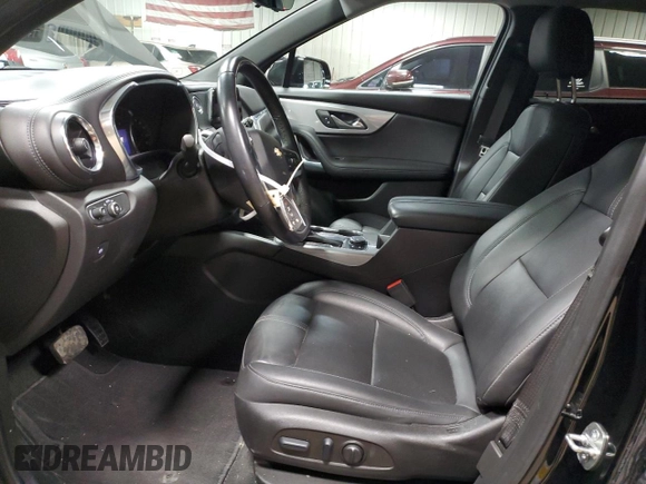 2022 Chevrolet Blazer LT with VIN 3GNKBDRS0NS155265, listed as a Copart auction lot 50006875 with 37,152 mi miles and Salvage title. Bid and sale history available at DreamBid. Image 7.