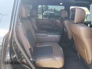 2019 Nissan Armada Platinum with VIN JN8AY2NE1K9756596, listed as a Copart auction lot 52228374 with Not Provided miles and Salvage Title. Bid and sale history available at carsss.com. Image 11.