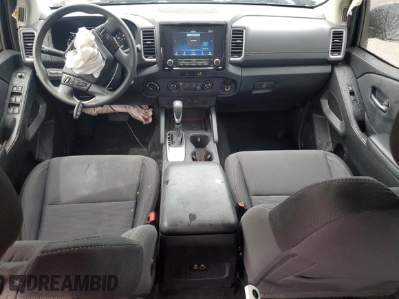 2022 Nissan Frontier Pro-4X with VIN 1N6ED1EK1NN630112, listed as a Copart auction lot 55055945 with 36,153 mi miles and Salvage title. Bid and sale history available at DreamBid. Image 8.