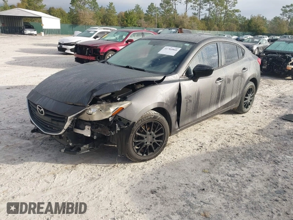 2015 Mazda 3 i SV with VIN JM1BM1T79F1246799, listed as a IAAI auction lot 41785860 with 109,760 mi miles. Bid and sale history available at carsss.com. Image 18.