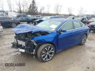 2015 Chrysler 200 C with VIN 1C3CCCCB8FN631839, listed as a IAAI auction lot 42001902 with 84,239 mi miles. Bid and sale history available at carsss.com. Image 18.