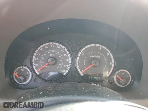 2006 Jeep Liberty Sport with VIN 1J4GL48K56W258095, listed as a Copart auction lot 52946565 with 221,821 mi miles and Salvage Title. Bid and sale history available at carsss.com. Image 9.