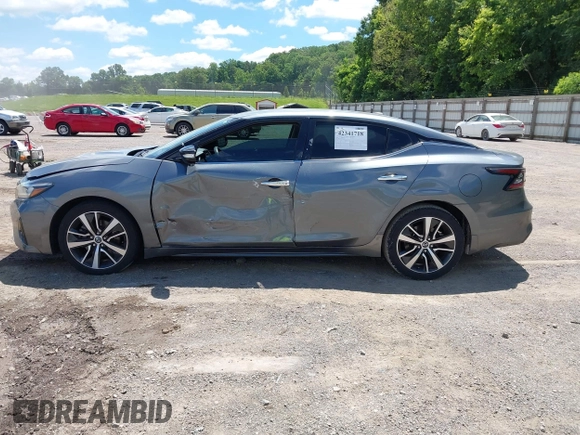 2020 Nissan Maxima SV with VIN 1N4AA6CV3LC378902, listed as a IAAI auction lot 42341718 with 71,129 mi miles and . Bid and sale history available at DreamBid. Image 14.