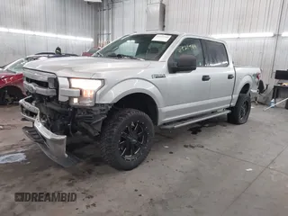 2015 Ford F-150 XLT with VIN 1FTEW1E89FFA44710, listed as a IAAI auction lot 41521584 with 158,297 mi miles. Bid and sale history available at carsss.com. Image 18.