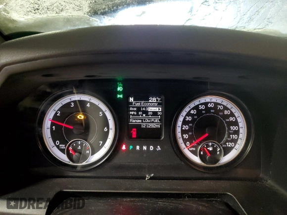 2015 Ram 1500 Tradesman with VIN 1C6RR7FGXFS690273, listed as a Copart auction lot 41383925 with 121,292 mi miles and Salvage title. Bid and sale history available at DreamBid. Image 9.