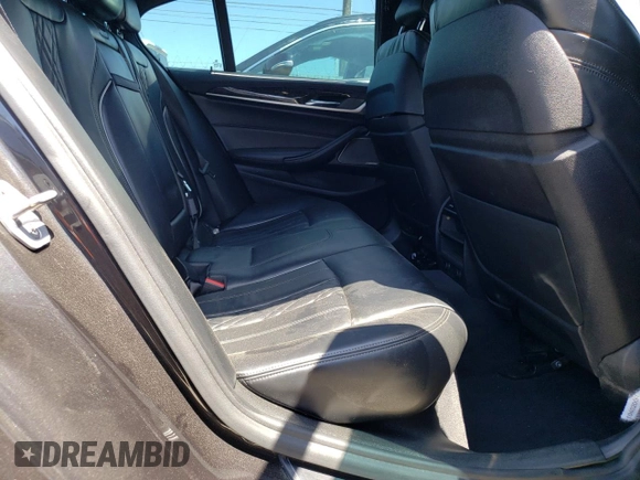2018 BMW 5 Series 530e with VIN WBAJA9C55JG623181, listed as a Copart auction lot 61593983 with 63,577 mi miles and . Bid and sale history available at DreamBid. Image 10.
