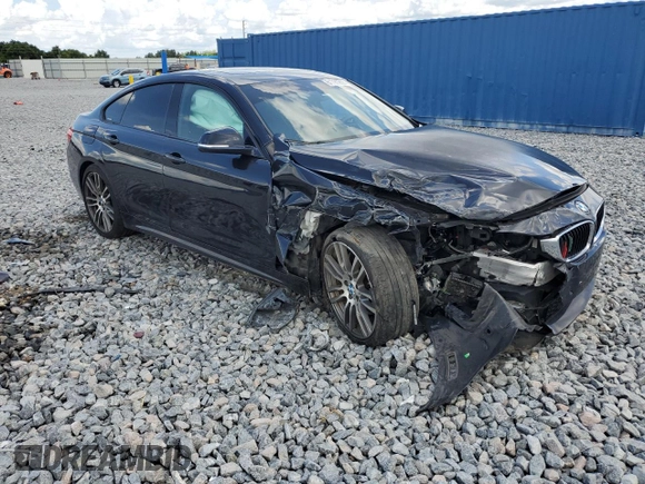2016 BMW 4 Series 428i with VIN WBA4A9C51GG507109, listed as a Copart auction lot 61781215 with 126,940 mi miles and Salvage title. Bid and sale history available at DreamBid. Image 4.