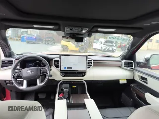 2023 Toyota Tundra Capstone Hybrid with VIN 5TFVC5DB3PX030312, listed as a Copart auction lot 73486854 with 5,533 mi miles and Clean title. Bid and sale history available at DreamBid. Image 10.