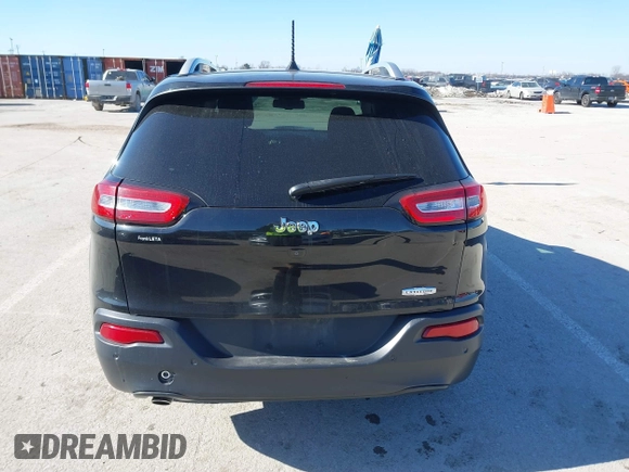 2016 Jeep Cherokee Latitude with VIN 1C4PJLCB8GW330017, listed as a IAAI auction lot 41444346 with 354,212 mi miles. Bid and sale history available at carsss.com. Image 16.