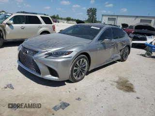 2018 Lexus LS 500 z VIN JTHB5LFF8J5003500, wystawiony jako Copart lot #62476965 z przebiegiem 60 704 mil mil oraz Szkoda całkowita • Salvage title. Historia ofert i sprzedaży dostępna na DreamBid. Obrazek 1.