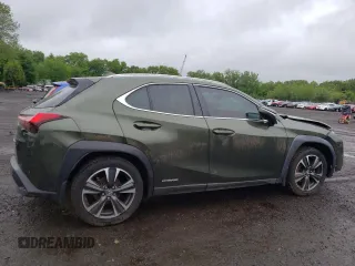 2019 Lexus UX 250h with VIN JTHU9JBH4K2000752, listed as a Copart auction lot 58760355 with 40,969 mi miles and Salvage title. Bid and sale history available at DreamBid. Image 3.