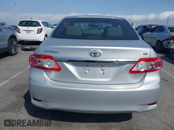2012 Toyota Corolla L with VIN 5YFBU4EE6CP069665, listed as a IAAI auction lot 41916146 with 33,272 mi miles and . Bid and sale history available at DreamBid. Image 15.