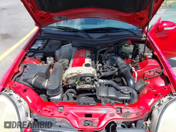 2003 Mercedes-Benz SLK 230 Kompressor z VIN WDBKK49F63F284252, wystawiony jako IAAI lot #42307320 z przebiegiem 180 893 mil mil oraz . Historia ofert i sprzedaży dostępna na DreamBid. Obrazek 10.