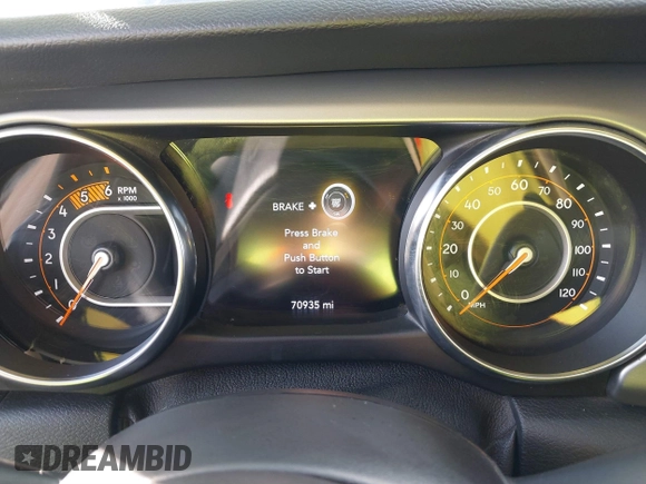 2021 Jeep Wrangler Unlimited Willys с VIN 1C4HJXDM0MW683276, выставлен на аукционе IAAI как лот 41896423 с пробегом 70 935 миль миль и . История ставок и продаж доступна на DreamBid. Изображение 7.