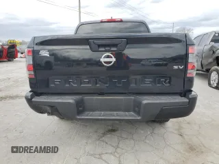 2023 Nissan Frontier SV with VIN 1N6ED1EJ9PN650022, listed as a Copart auction lot 49843795 with 37,857 mi miles and Salvage title. Bid and sale history available at DreamBid. Image 6.