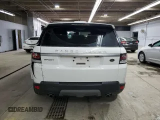 2017 Land Rover Range Rover Sport SE with VIN SALWG2FK8HA685261, listed as a Copart auction lot 51980595 with 63,161 mi miles and Salvage Title. Bid and sale history available at carsss.com. Image 6.