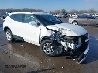2021 Chevrolet Blazer LT с VIN 3GNKBBRA0MS530162, выставлен на аукционе IAAI как лот 41629486 с пробегом 52 497 миль миль и . История ставок и продаж доступна на DreamBid. Изображение 1.