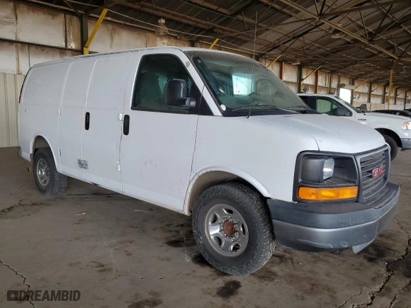 2007 GMC Savana Cargo Van with VIN 1GTGG25V871170136, listed as a Copart auction lot 41338065 with 133,791 mi miles and Clean Title. Bid and sale history available at carsss.com. Image 4.