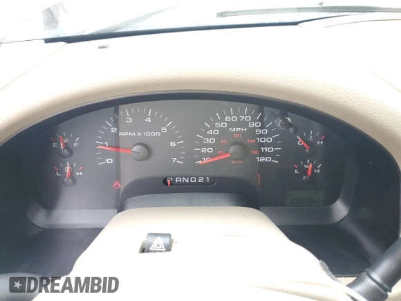 2005 Ford F-150 XLT with VIN 1FTRF04575KC15575, listed as a Copart auction lot 88153045 with 99,896 mi miles and Salvage Title. Bid and sale history available at carsss.com. Image 9.