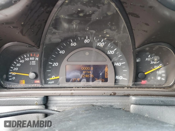 2003 Mercedes-Benz C 230 Kompressor with VIN WDBRN40J23A526300, listed as a Copart auction lot 43702855 with 124,676 mi miles and Salvage title. Bid and sale history available at DreamBid. Image 9.