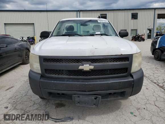 2008 Chevrolet Silverado 1500 Work Truck with VIN 1GCEC14X08Z129342, listed as a Copart auction lot 54221625 with 0 mi miles and Clean Title. Bid and sale history available at carsss.com. Image 5.