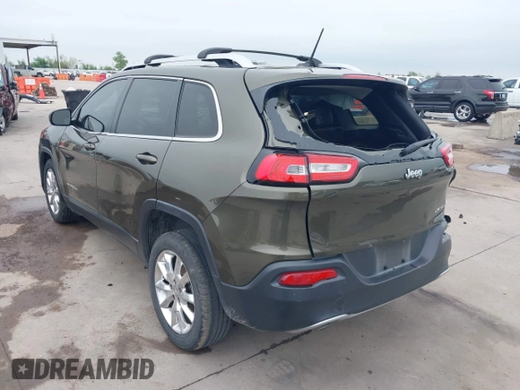 2014 Jeep Cherokee Limited with VIN 1C4PJLDS5EW283587, listed as a IAAI auction lot 41931369 with 83,463 mi miles. Bid and sale history available at carsss.com. Image 3.