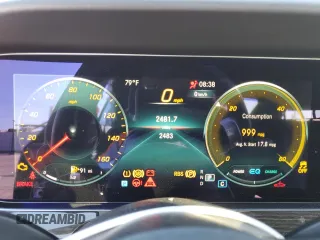 2023 Mercedes-Benz CLS with VIN W1K2J5KB6PA120316, listed as a Copart auction lot 68300484 with 2,483 mi miles and Salvage Title. Bid and sale history available at carsss.com. Image 9.