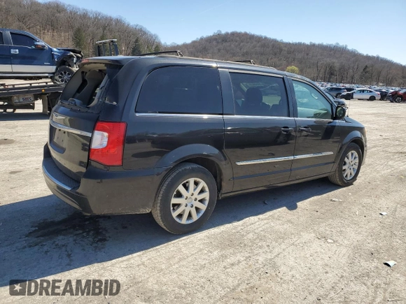 2014 Chrysler Town & Country Touring with VIN 2C4RC1BG3ER441648, listed as a Copart auction lot 50249635 with 174,744 mi miles and Salvage Title. Bid and sale history available at carsss.com. Image 3.