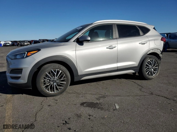 2020 Hyundai Tucson SEL with VIN KM8J33ALXLU148848, listed as a Copart auction lot 41894835 with 55,444 mi miles and Salvage Title. Bid and sale history available at carsss.com. Image 1.