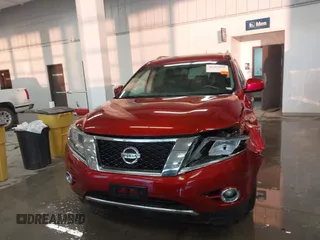 2016 Nissan Pathfinder Platinum z VIN 5N1AR2MM1GC617754, wystawiony jako IAAI lot #41387899 z przebiegiem 105 936 mil mil oraz . Historia ofert i sprzedaży dostępna na DreamBid. Obrazek 12.