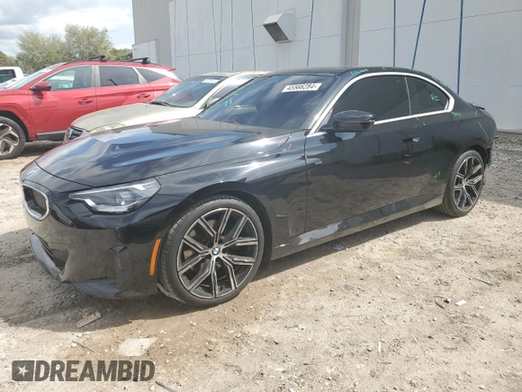 2022 BMW 2 Series 230i with VIN 3MW23CM06N8C37176, listed as a Copart auction lot 45566284 with 13,201 mi miles. Bid and sale history available at carsss.com. Image 1.